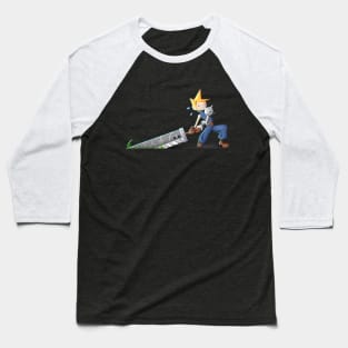 Buster Sword vs. Gravity Baseball T-Shirt